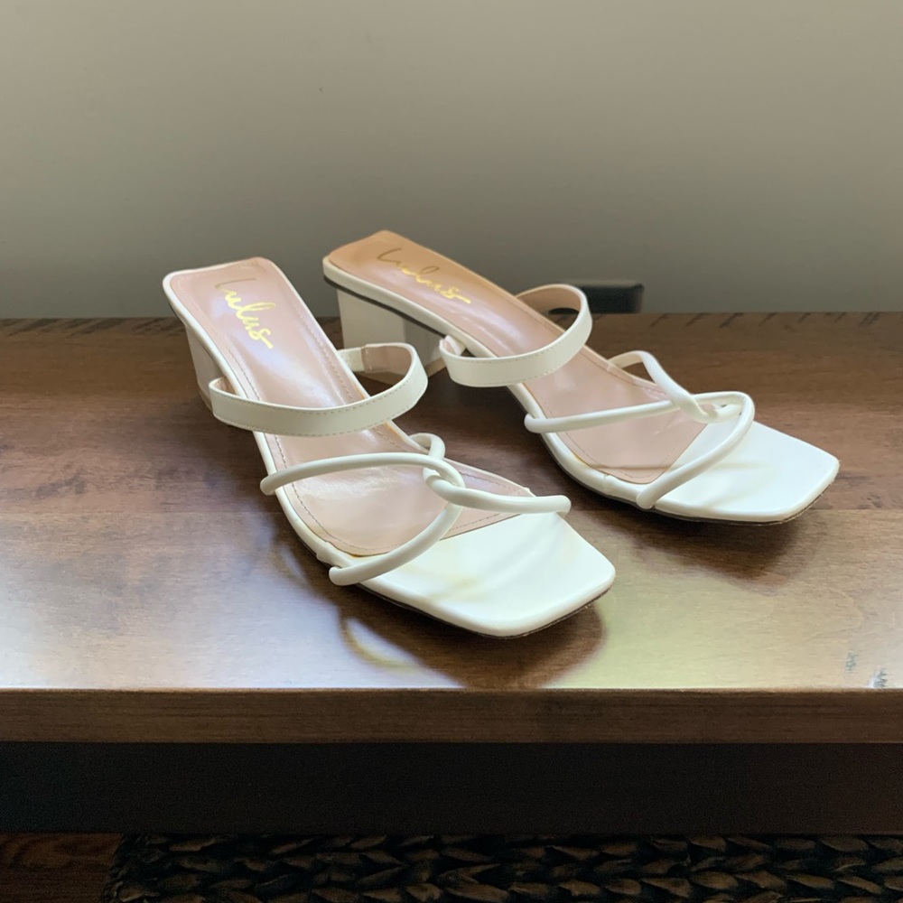 Lulus block heel sandals